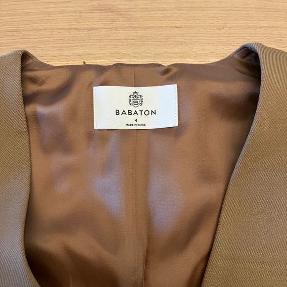 Baboon buttoned suit vest size 4 - Picture 3 of 4